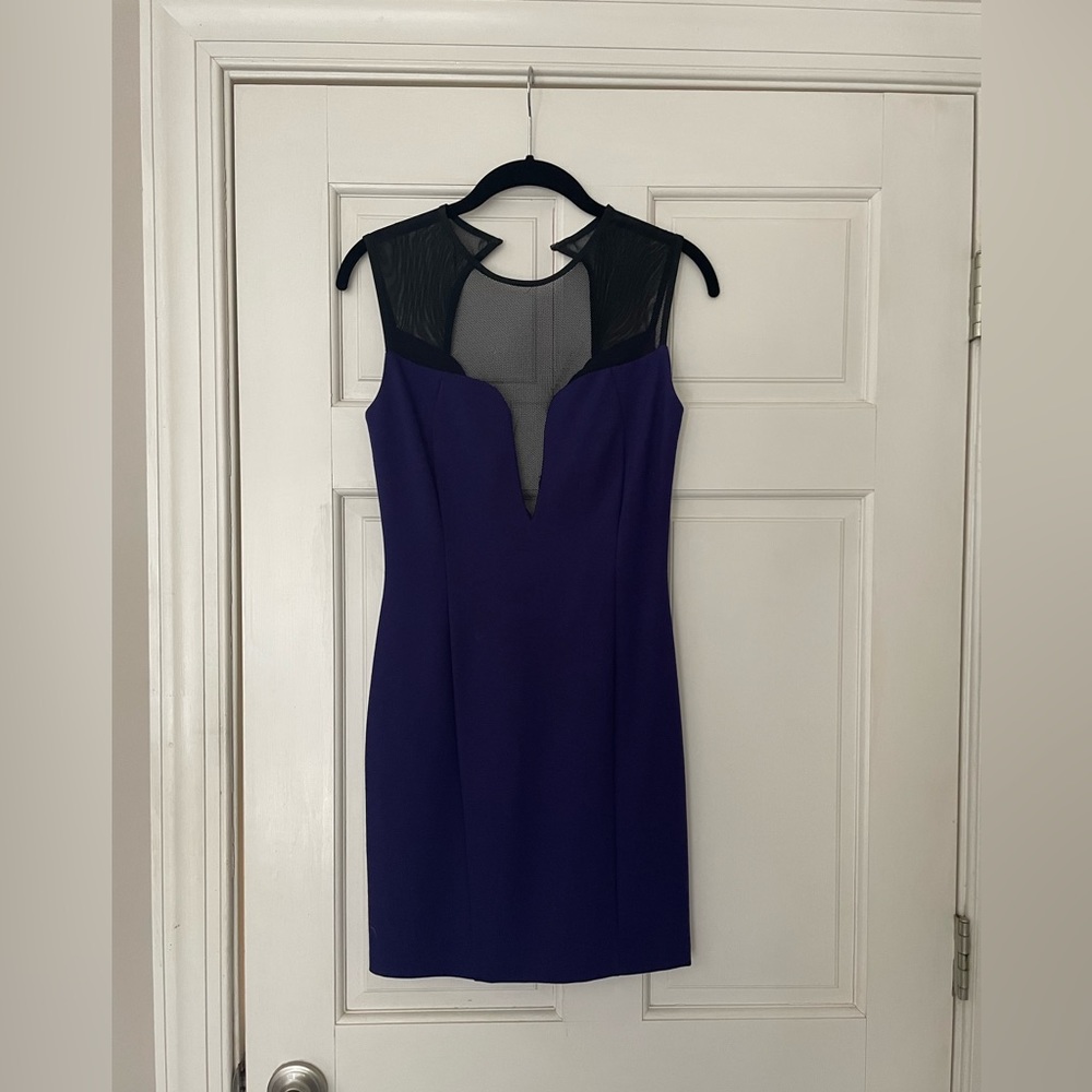 Amanda Uprichard Ponte Mesh Sheath